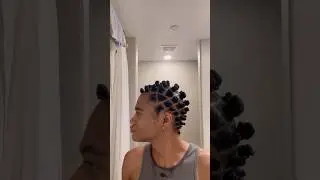 Bantu Knots! #protectivestyles #naturalhair #blackhair #type4hair #hairjourney