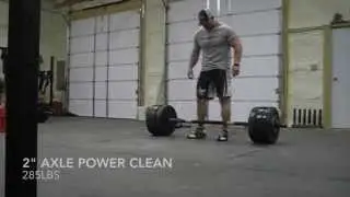 2-дюймовая ось Power Clean 285 фунтов