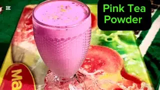Pink Tea Powder || Kashmiri Tea Instant Powder by Safaida Kitchen (Prof Sahibzada)