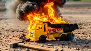 Total Damage Diecast Car Crash Test &ndash; Oddly Satisfying Destruction Video