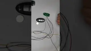 solder control wire of original remote controller