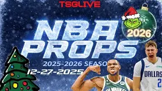  NBA PLAYER PROPS & PREDICTIONS, NEWS AND / 12-27-2025