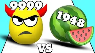 🍉Draw To Smash: Logic puzzle VS Watermelon run 3d game | Max Gameplay u0026 Run #0081 part2