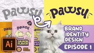 I Designed a Brand Identity from Scratch | EPISODE 1- Logo Design