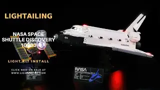 Lightailing Light Kit For Install In Lego NASA Space Shuttle Discovery 10283