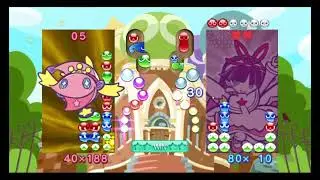 Puyo Puyo 20th Anniversary Wii Ocean Prince VS White Feli Fever Mode