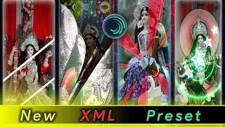 Saraswati Puja Status Editing 2026 | Alight Motion Video Editing | XML File Download 📁