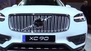 Новинка автосалона в Детройте Volvo XC90 T8 2015 гибрид