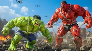 RED HULK vs HULK &ndash; LEGENDARY FINAL BATTLE! One Last Punch Shakes the Earth and Splits the Sky!