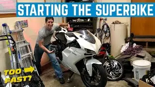 STARTING My Ducati 1198 For The First Time In More Than A YEAR