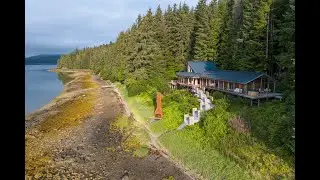 Hidden Bay Retreat: $3.5M Luxury Off-Grid Estate in SE Alaska!