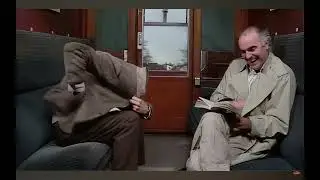 Mr. Bean Episode 6 but its only the guy on the train laughing