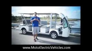 15 Passenger SE Electric Shuttle From Moto Electric Vehicles