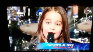 Americas Got Talent 6 year old aaralyn screamer.