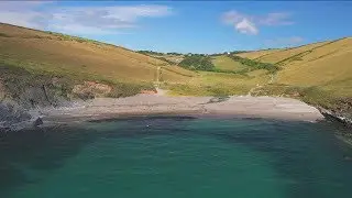 Ayrmer Cove, Devon - Free Diving & Drone scenes