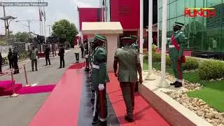 Major Gen. Farouk Yahaya Assumes Command As New COAS At Army Headquarters, Abuja