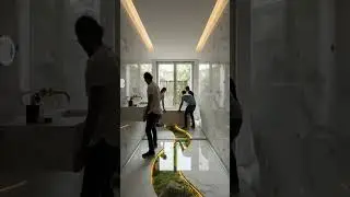 3D Epoxy Flooring for Next Level bathroom #epoxy #renovation #design