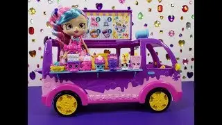 Shopkins Sweet Treat Truck With Sparkly Shopkins