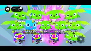 Huge machine egg pet simulator X FUN games!