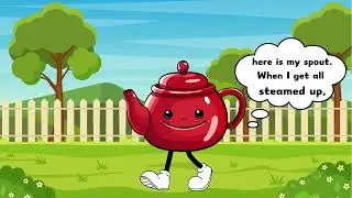 I&rsquo;m Little Teapot, Short & Stout - Enjoy the Fun filled cute animated tea pot song with kids!