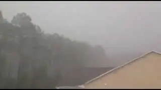 Severe thunderstorm in Wilmington NC June 19, 2015