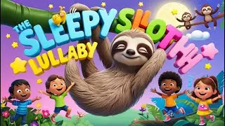 The Sleepy Sloth Lullaby | A Soothing Jungle Adventure for Kids #kidsvideo #kids #kidssong #cartoon