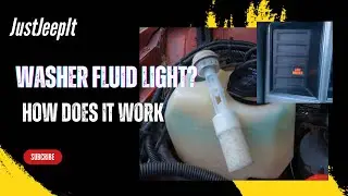 Jeep windshield washer tank fluid level - How it works and how you can fix it!
