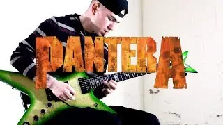 PANTERA - FLOODS GUITAR COVER (SOLO AND OUTRO) - STAY METAL RAY