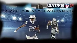 Latavius Murray Motivator Card is Unstoppable | Player review | Madden 18 Ultimate Team Gameplay