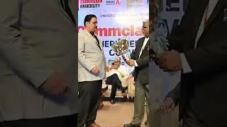 Award Receive by Chandigarh University to Mr. Deepinder Pal Grewal (Director of My Talent Hunt)