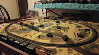 gi joe electric train and battle set.