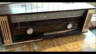 Phillips Stereo Radio 15RB708 made in India 1970. Difficult Restoration.