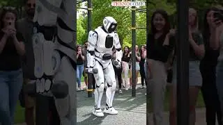Robot Gym Fail 💪🤖😂 #humanoid #funny #future #technology