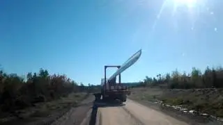 Convoy wind mill blades project for Nova Scotia