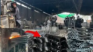 Amazing Manufacturing Of Truck Leaf Spring Brackets Process || Production of Leafs Spring Brackets