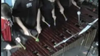 Ta and Clap (high cam, 8 hands on 1 marimba version)