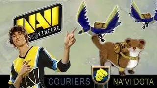 NaVi New Courier (In-Game&Model) ● Dota 2 Курьер Na'Vi [HD]