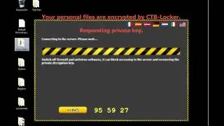 CTB Locker Ransomware demo
