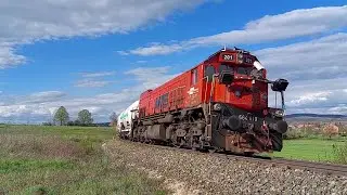 Weed killer train in Croatia 2022 //Kemijski vlak u Hrvatskoj 2022