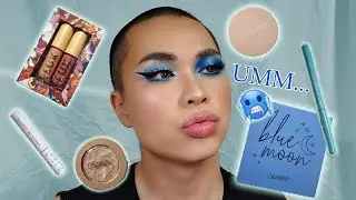 ONE BRAND MAKEUP |  COLOURPOP |  BLUE EYE MAKEUP TUTORIAL