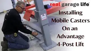 Installing Mobile Casters on an Advantage 4-Post Lift