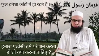 अगर आप अपने पडोसी से बहोत ज्यादा परेशान हो चुके हैं तो क्या करना चाहिए? @MolanaRizwanMemonOfficial