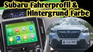 Hintergrund | Subaru Audiosystem Farbe | XV, Forester, Impreza/ e-Boxer | Fahrerprofil Einstellungen