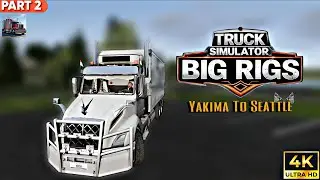 Transporting 40t Food's in a Quarry -2020 VOLVO VNL 760 - Royal Truck.Drive| Yakima to Seattle Area.