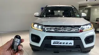 2025 New Maruti Suzuki Vitara Brezza  VXI Model | Price-8.67 Lakhs | White | Detailed Walkaround