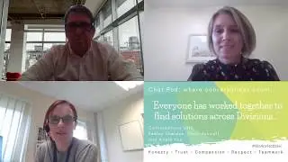 Chat Pod 13: Everyone has worked together to find solutions across divisions...