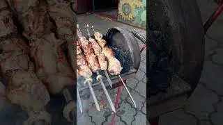 👍😄 святковий шашлик на супер мангалі