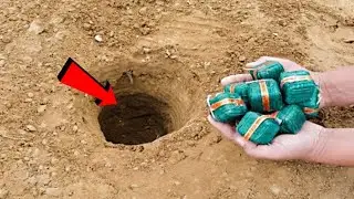 sutli bam underground experiment - क्या सुतली बम जमीन में गड्ढा कर सकता है