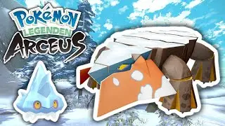 Arktip und HISUI Arktilas Fundort + Entwicklung | Pokemon Legenden Arceus