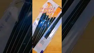 un boxing paint brushes #art #drawing #sketch #daraz #brush #paintbrushes #artistaa
